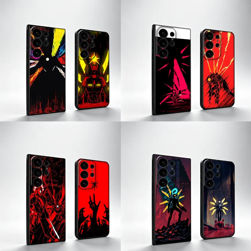 Game U-ULTRAKILLS Phone Case For Samsung S25Edge S26FE Galaxy S22 S25 S24 S26 Ultra S21 S23 S20 Plus Cover Black Shell Coque