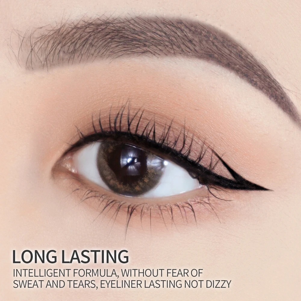 Catkin Liquid Eyeliner Pen Ultra-fine Waterproof Smoothy Stay 24 hrs Long Lasting Alcohol Free