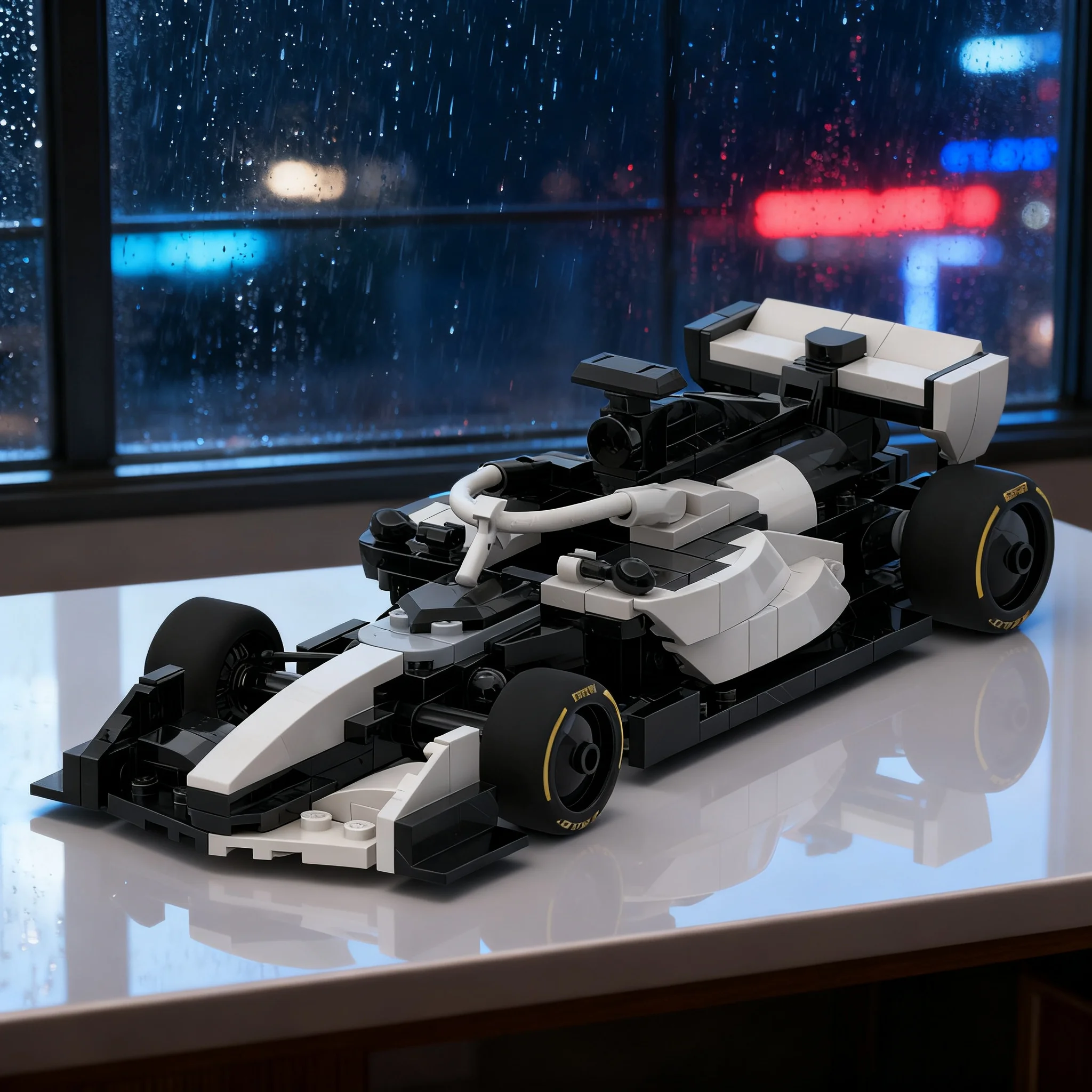 251ピース-moc-キャデラック-mac-26-f1-シティチャンピオン-モデル-ビルディングブロック-クリエイティブコレクション-3dブロック-組み立て式-教育用-誕生日プレゼント