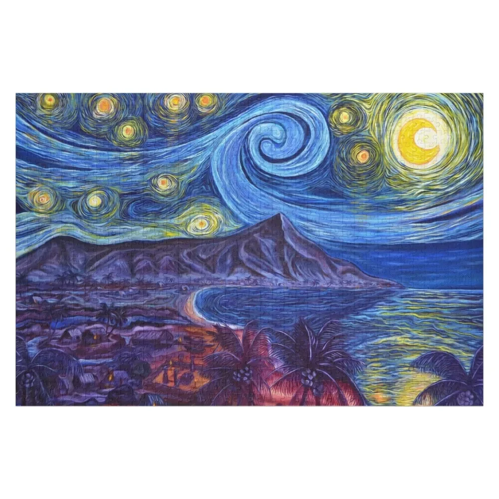 

Honolulu Starry Nights Jigsaw Puzzle Personalized With Photo Puzzle