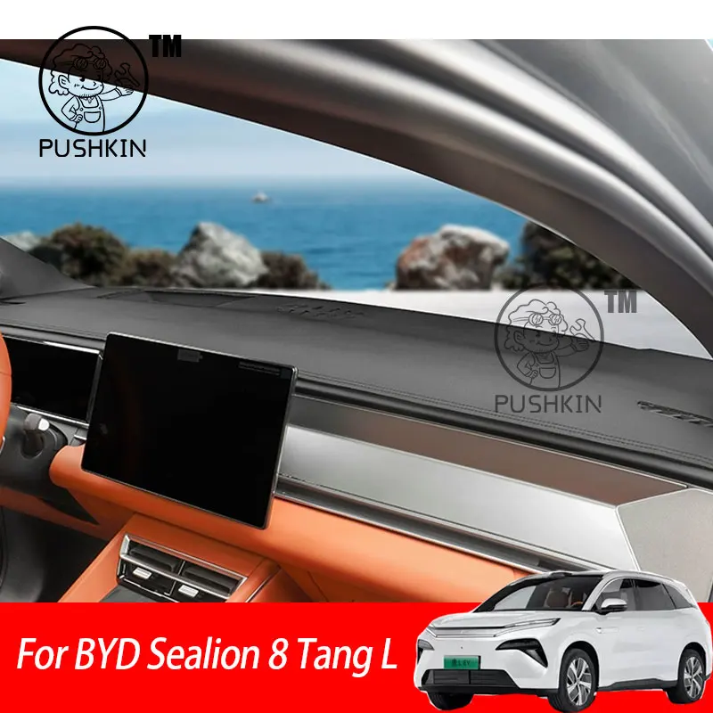 

For BYD Sealion 8 Tang L 2025 2026 Dashboard Cover Instrument Panel Mat Sun Shade Anti-slip Carpet Pad Decoration Accessories