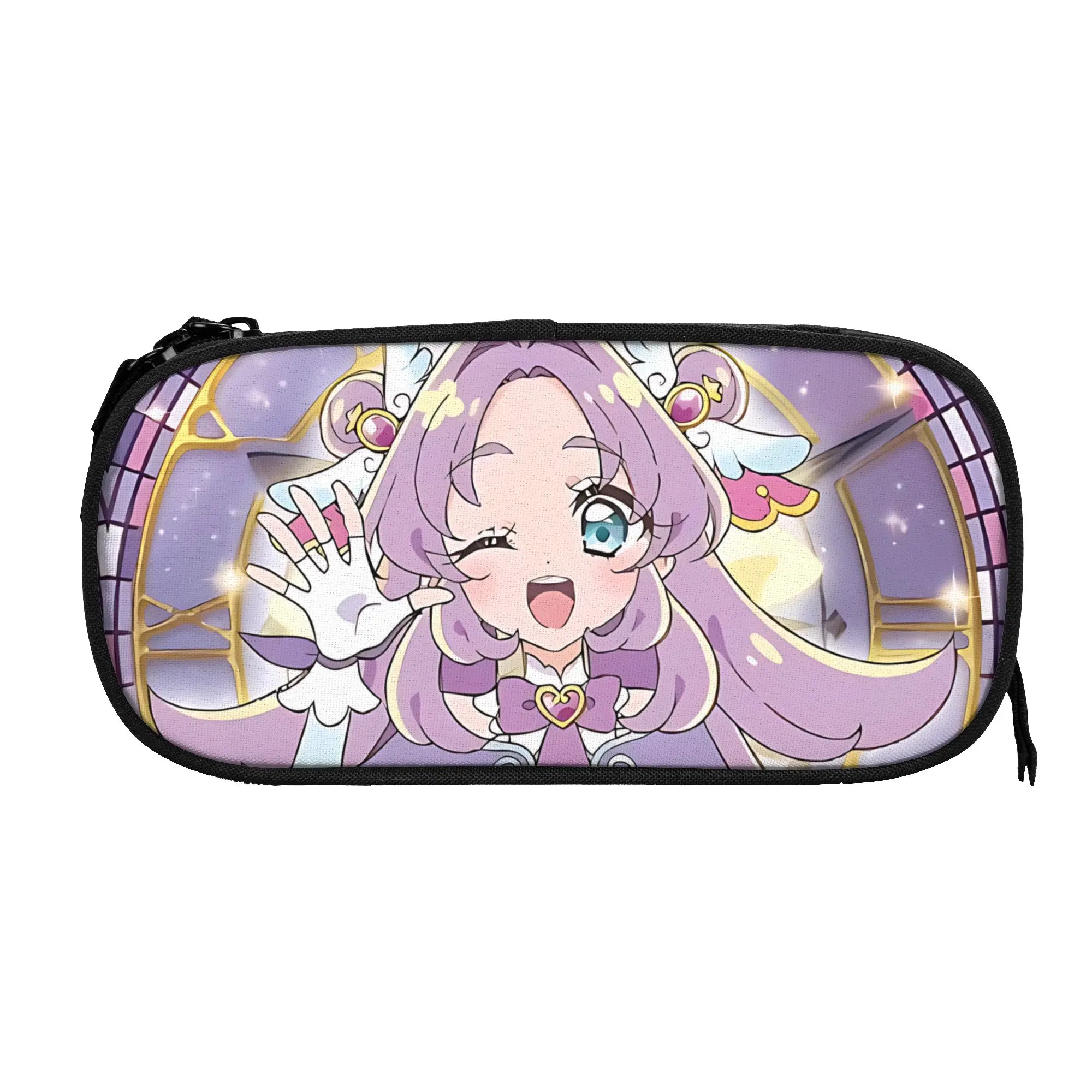 Custom Pretty Cure Large Capacity Bags for Child  School Pencil Bag for Boys Gilrs Kids