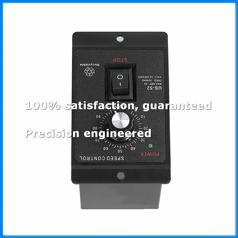 400W Motor Speed Controller AC 220V Motor Speed Regulator Controller Forward and Backward Motor Governor Controller-A07G