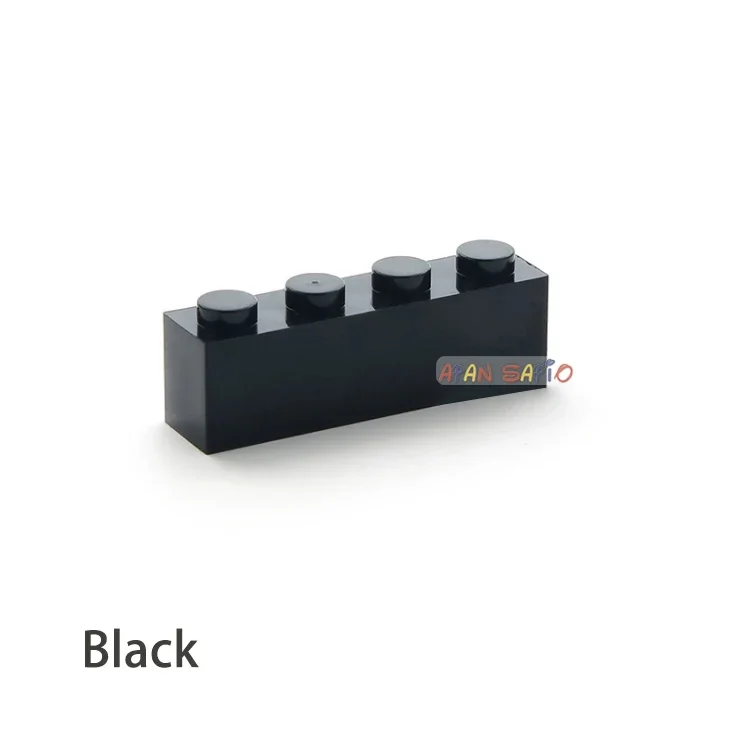 200 stücke 1x4 Punkte DIY Bausteine Dicke Zahlen Bricks Pädagogisches Kreatives Spielzeug für Kinder Größe Kompatibel mit 3010