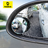 Baseus 2pcs Car Rear View Mirror Full Vision 360 Degree Wide Anger Parking Assitant Waterproof Auto Rearview Blind Spot Mirror