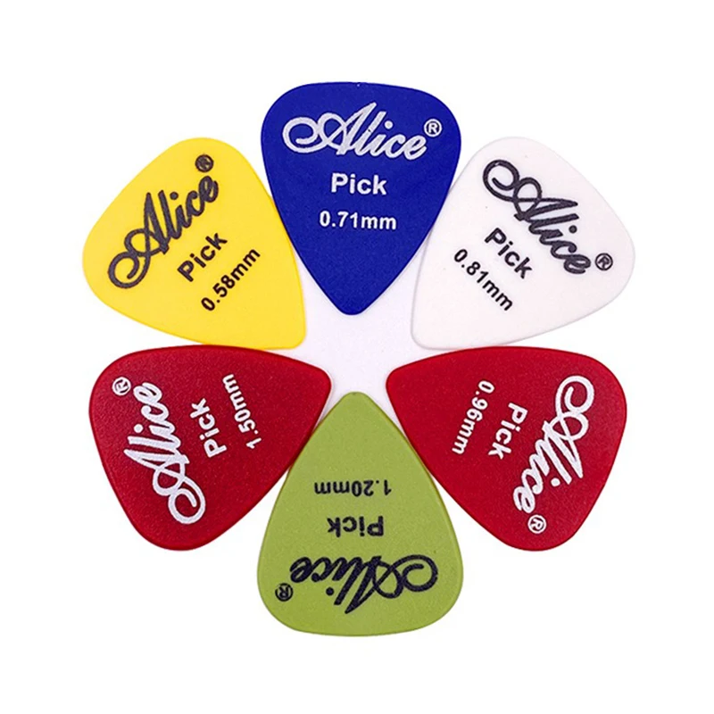30/50PCS Guitar Picks Mixed Thickness Random Colors with Organizer Case Guitar Bass Ukulele Practice Performance Accessories ZYF