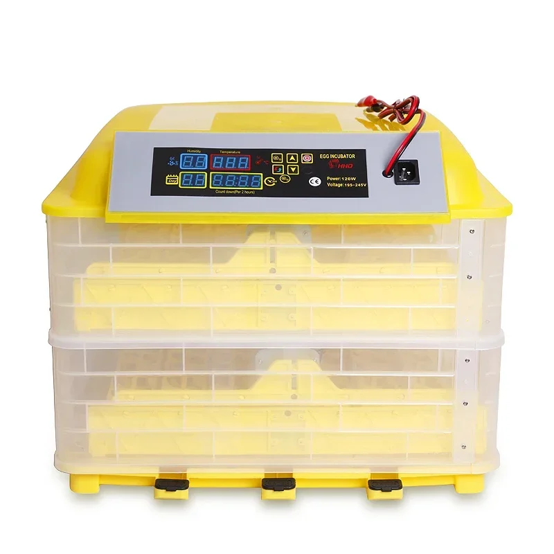 automatic  dual power solar 100 egg incubator 200 capacity    YZ-112