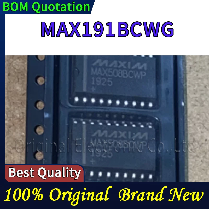 10pcs/lot MAX191BCWG  Original  In stock High quality