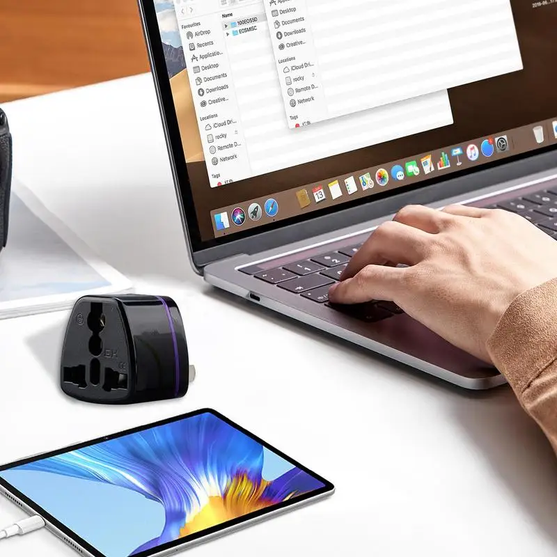 50/60HZ Universal Kr americano europeo AU UE a EE. UU. Reino Unido adaptador de enchufe EE. UU. Israel Brasil adaptador de viaje convertidor de enchufe Japón