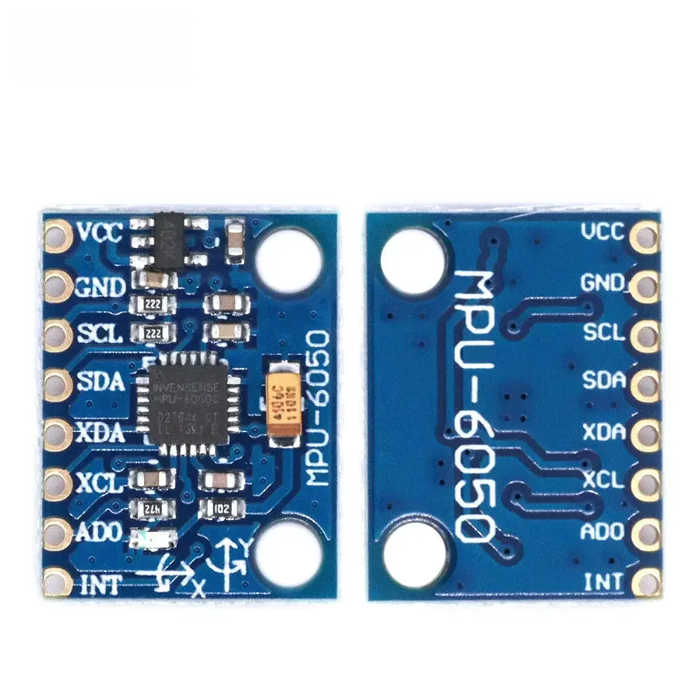 Precyzyjny 6-osiowy moduł śledzenia ruchu MPU6050 z interfejsem I2C, kompatybilny z Arduino i Raspberry Pi (3V-5V)