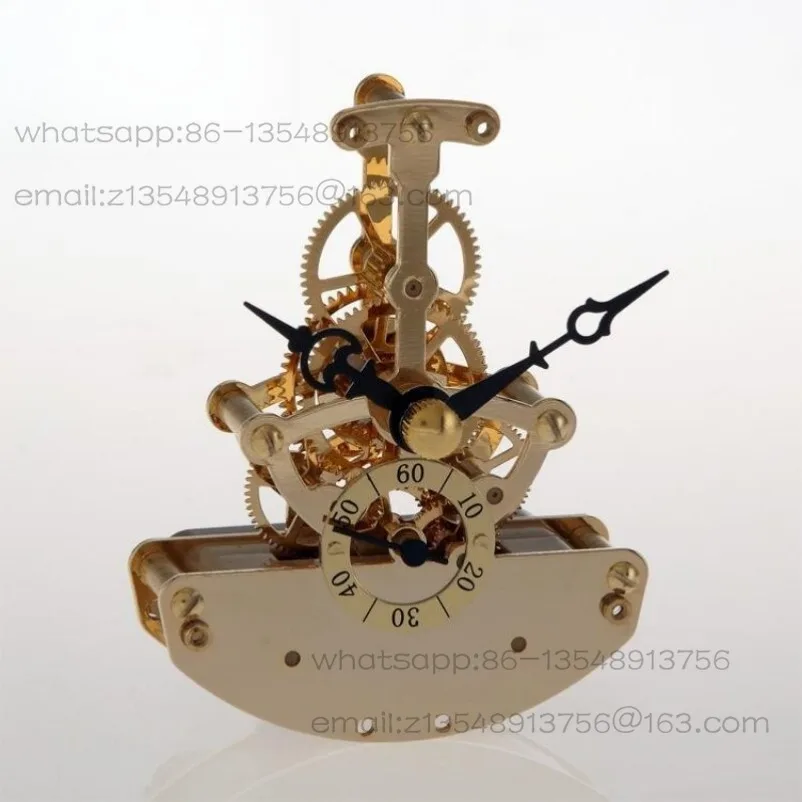 Small Bell Floor Clock Perspective Clock Movement Metal Gear Clock Accessories
