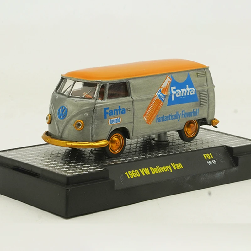 1:64 Schaal M2 Diecast Legering Volkswagen Bus T1 Bestelwagen Speelgoed Auto Model Klassieke Volwassen Nostalgie Collectie Souvenir Cadeau Statisch Display