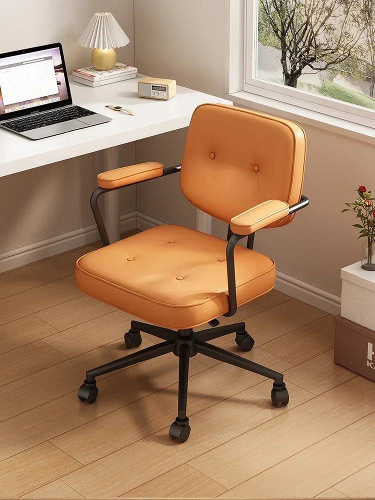 Sedentary Comfort Gaming Chair Rotate Computer Student Bedroom Office Chair Vanity Work Sillas De Oficina Office Furniture