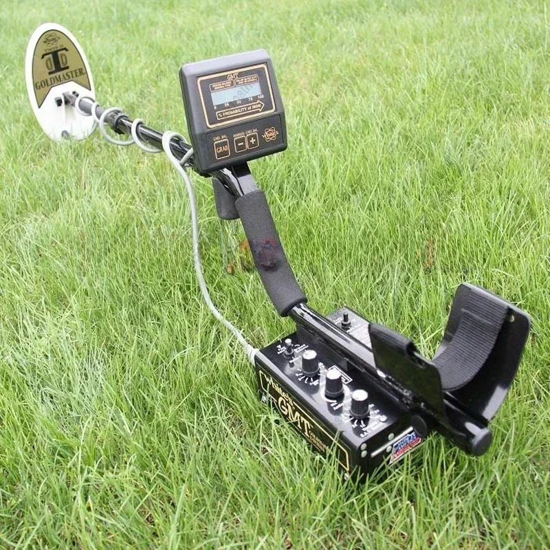Meters Outdoor Hunting 2 Coils Underground Metal Detector High SensitPremium GMT Metal Detector Gold Silver Copper Instrument 5