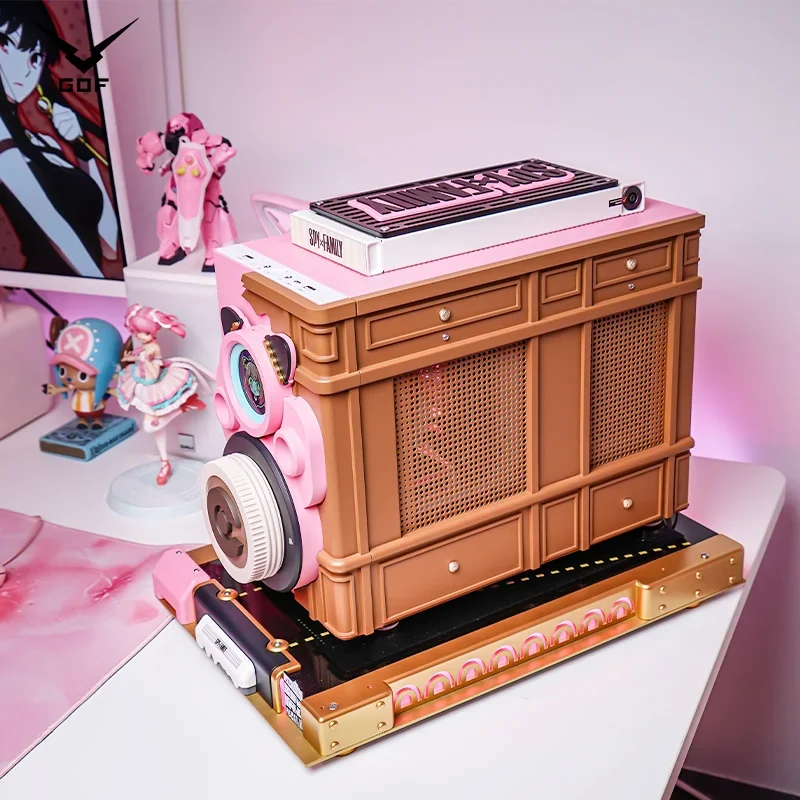 SPY × FAMILY Spy Playhouse MOD Pink ITX Figura Mini Host