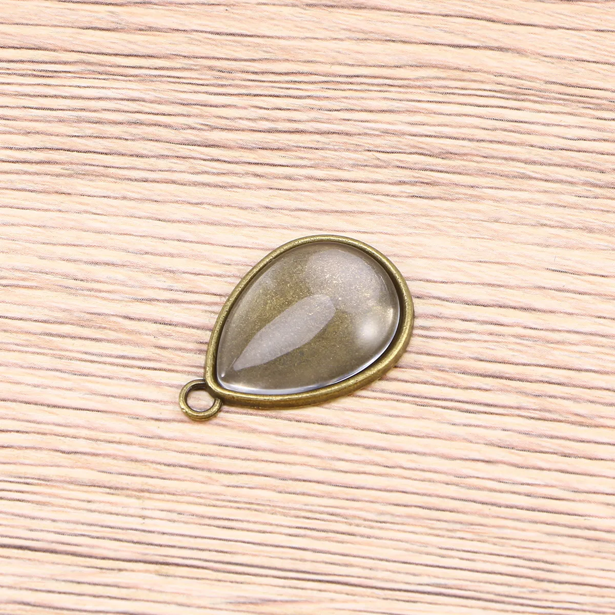 Alloy Pendant Trays Time Gem Setting Tray with Glass Dome for DIY Jewelry Charms Crafts Photo Pendants Gifts Pendant Trays - view 4