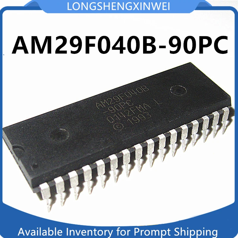 1PCS AM29F040B-90PC AM29F040B DIP32 Memory Chip IC