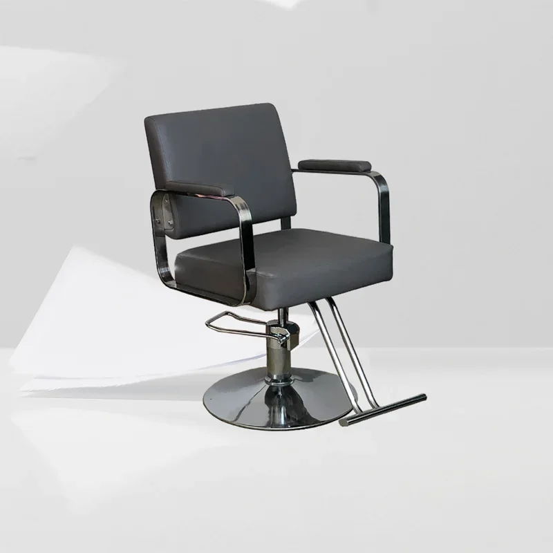 Swivel Barber Chair Professional Esthetician Hairdressing Pedicure Chair Cosmetic Simple Lounges Sillas Barberia Furniture