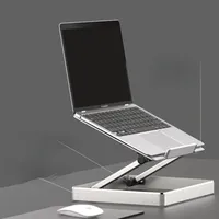 11-17inch Cooling Rack Folding Adjustable Angle Aluminum Alloy Desktop Portable Holder Office Universal Non Slip Laptop Stand