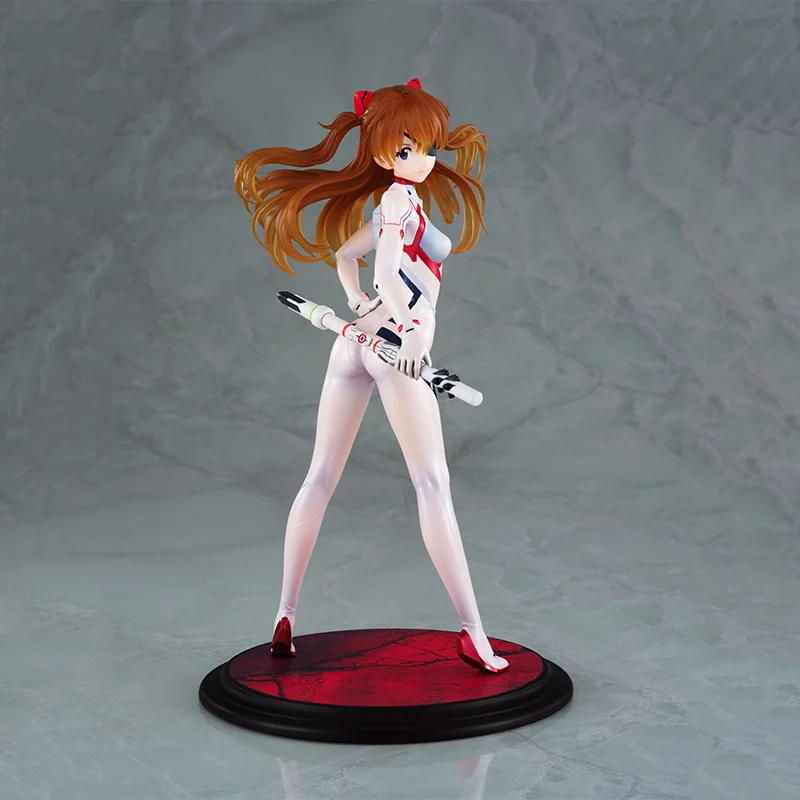 Genuine Original WANDERER NEON GENESIS EVANGELION Asuka Langley Soryu Anime Figure Collectible Model Statuette Toy Ornament Gift