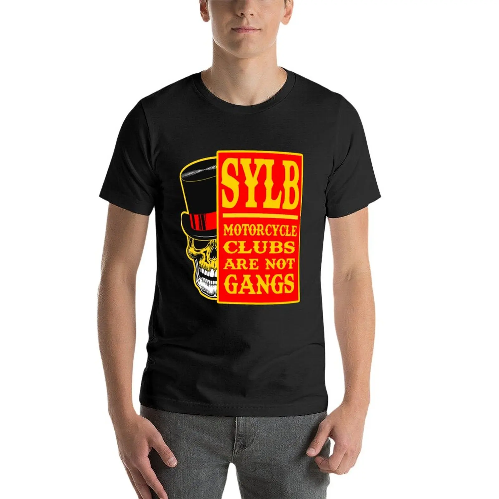 SYLB bandido T-Shirt aesthetic clothes plus size tops Short sleeve tee men clothing