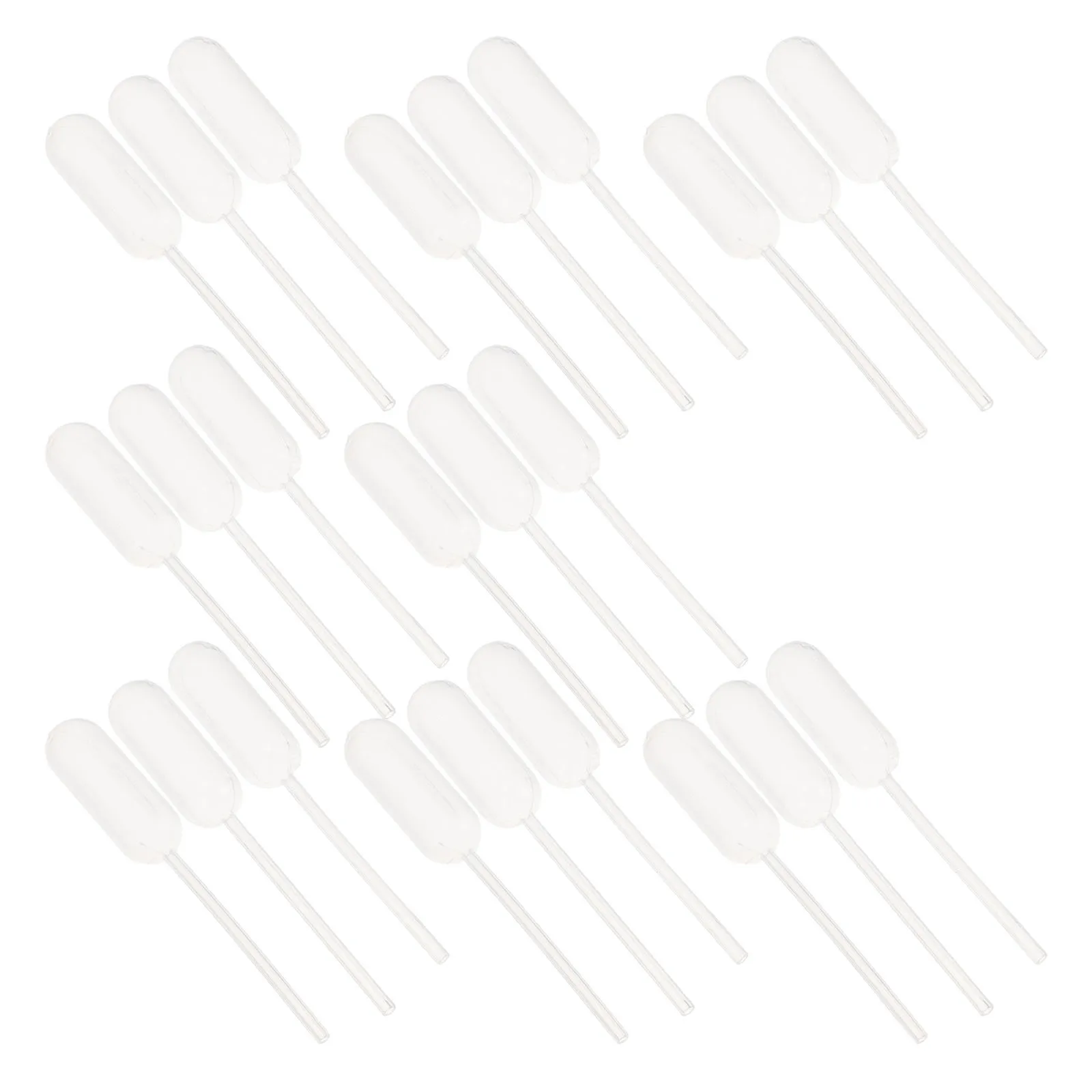

100 Pcs Plastic Dropper Pipet Eye Droppers Chemistry Pipettes Dropping Tube Essential Oil