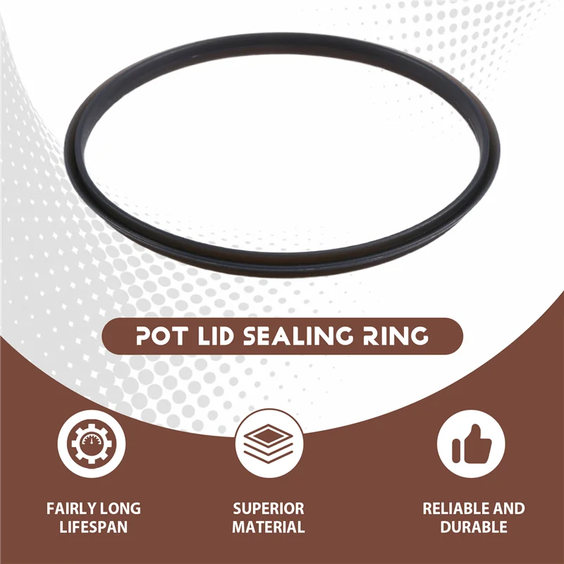 BAAO-Pot غطاء حلقة لإحكام الإغلاق لـ Monsieur Cuisine Plus خلاطات اكسسوارات أداة الطبخ حلقات واقية ختم جوانات استبدال