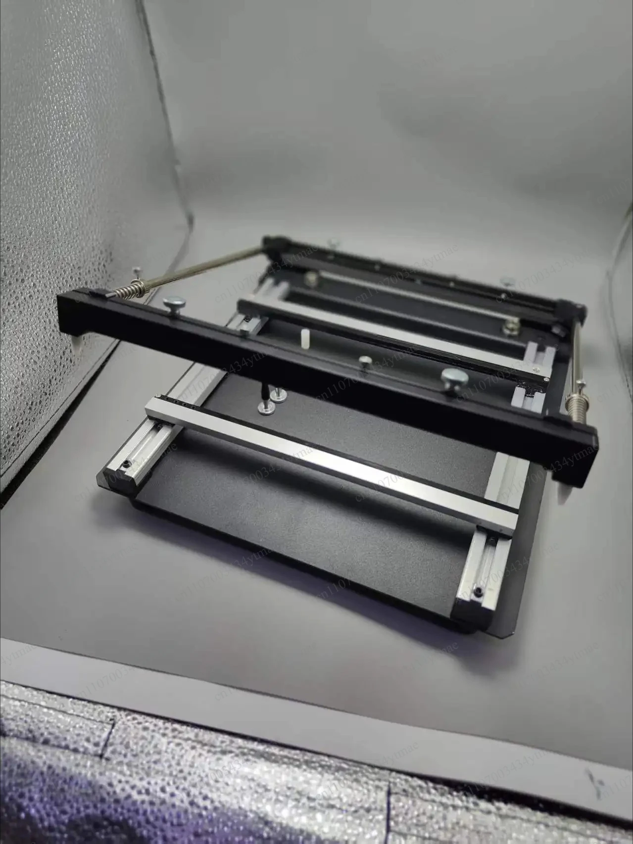 Handmade SMT Stencil Steel Mesh 20×20cm Solder Paste Printing Platform PCB Sample Production Tool 1pcs/Box