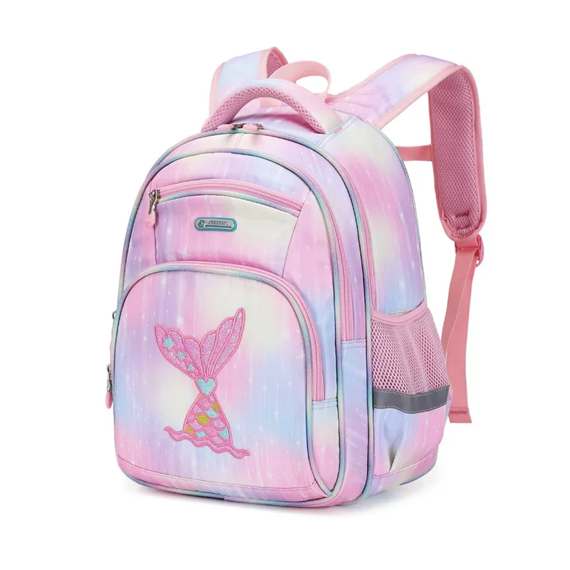 

School Backpack for Girls Boys Cute School Bags Spinal Protection Waterproof Bookbag Teens College Student Travel Shoulder Bag