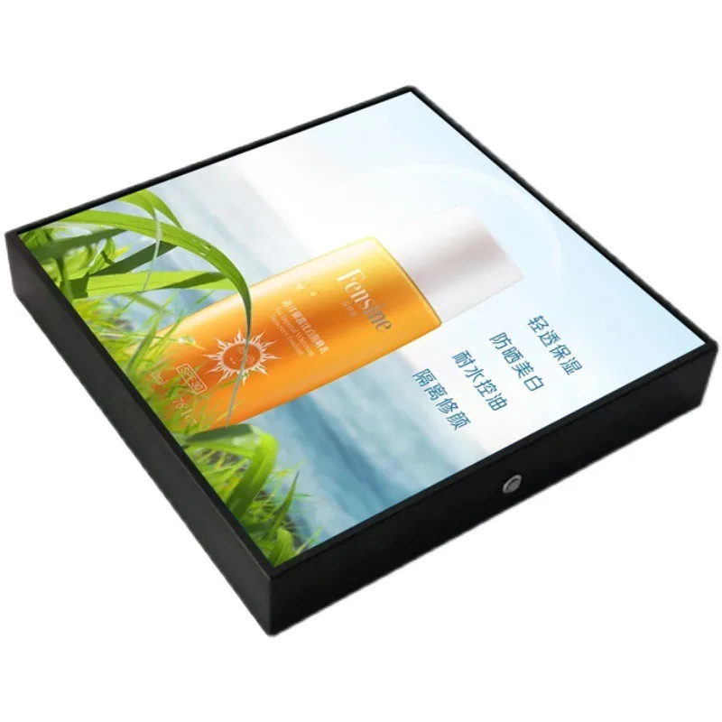 LCD screen 1:1 cut square Android square screen advertising machine c
