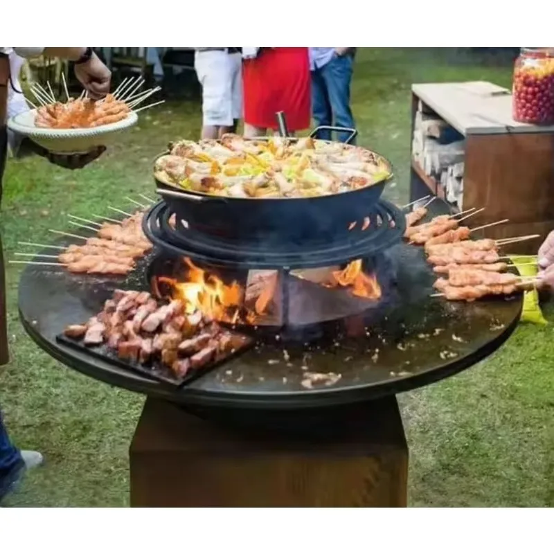 Hot sale unique garden metal barbecue grill BBQ