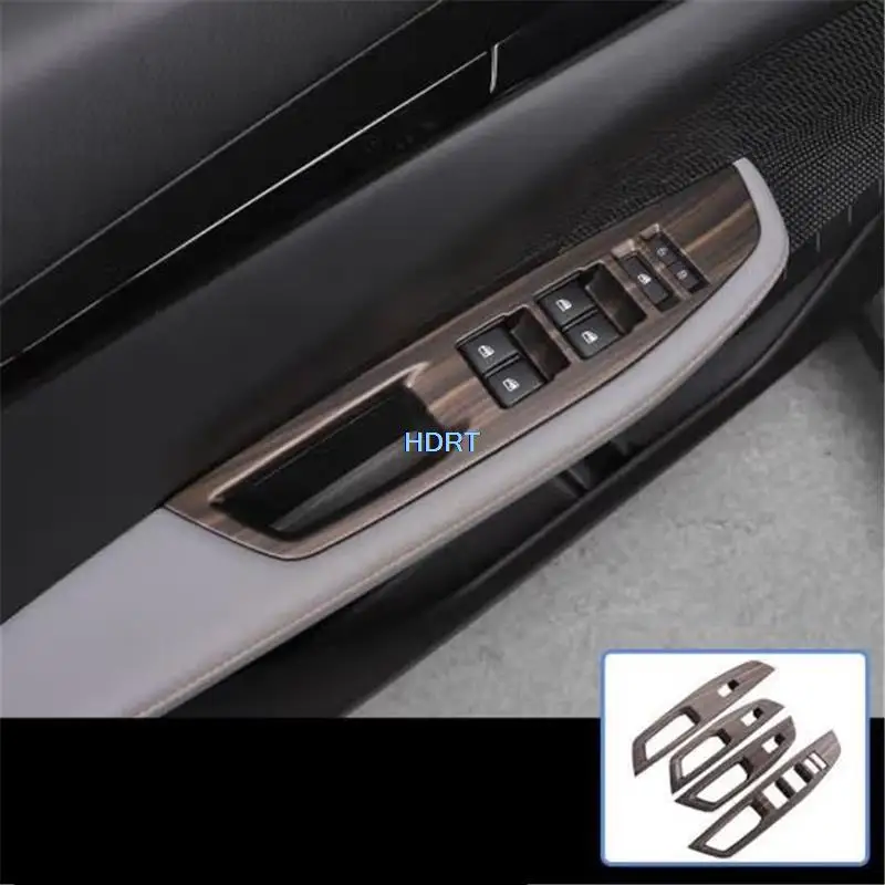 Central Control Cup Holder Trim Outlet Cover Gear Glass Switch Car Peach Wood Interior Accessories For Changan UNIV UNI-V 2022 + image 6