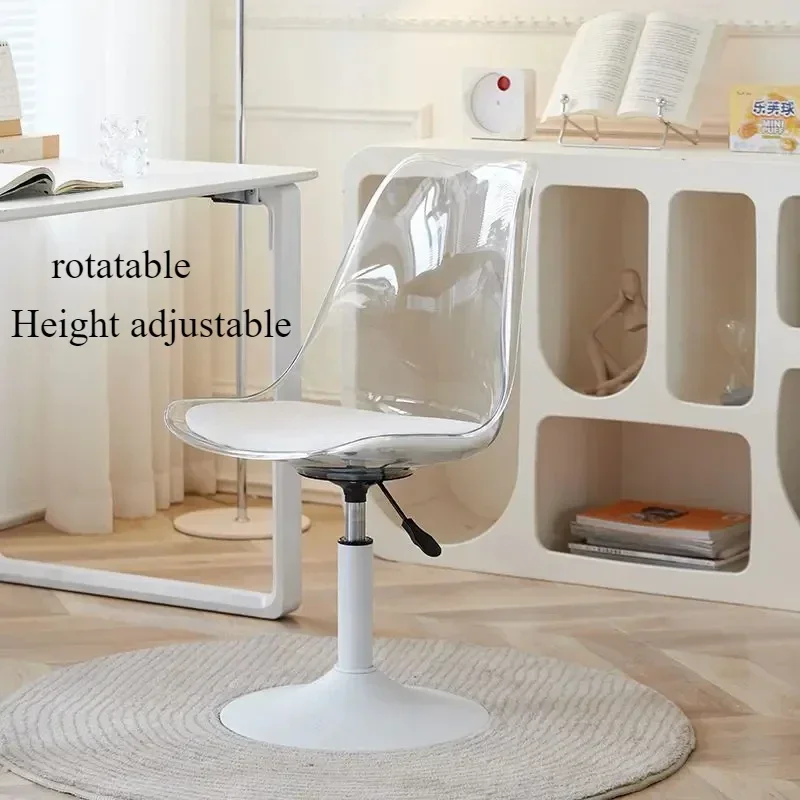 كراسي مؤتمرات المكتب الكمبيوتر غرفة المعيشة الكتابة كرسي من البلاستيك المدرسي الألعاب قابل للتعديل أثاث Sillas Para Dormitorio #1