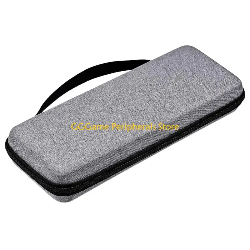 

U55B Mechanical Keyboard Travel Case Bag Hard Shell Design Storage Solution Gray