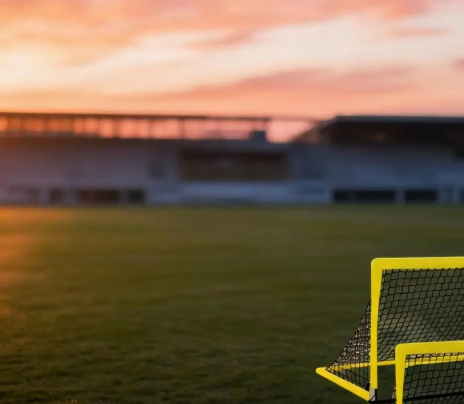 Hot Sale Portable Pop up  Practice Soccer Goals 2 Pack 4' X 3' Soccer Goal Net Set with Carrying Bag Ground Pegs