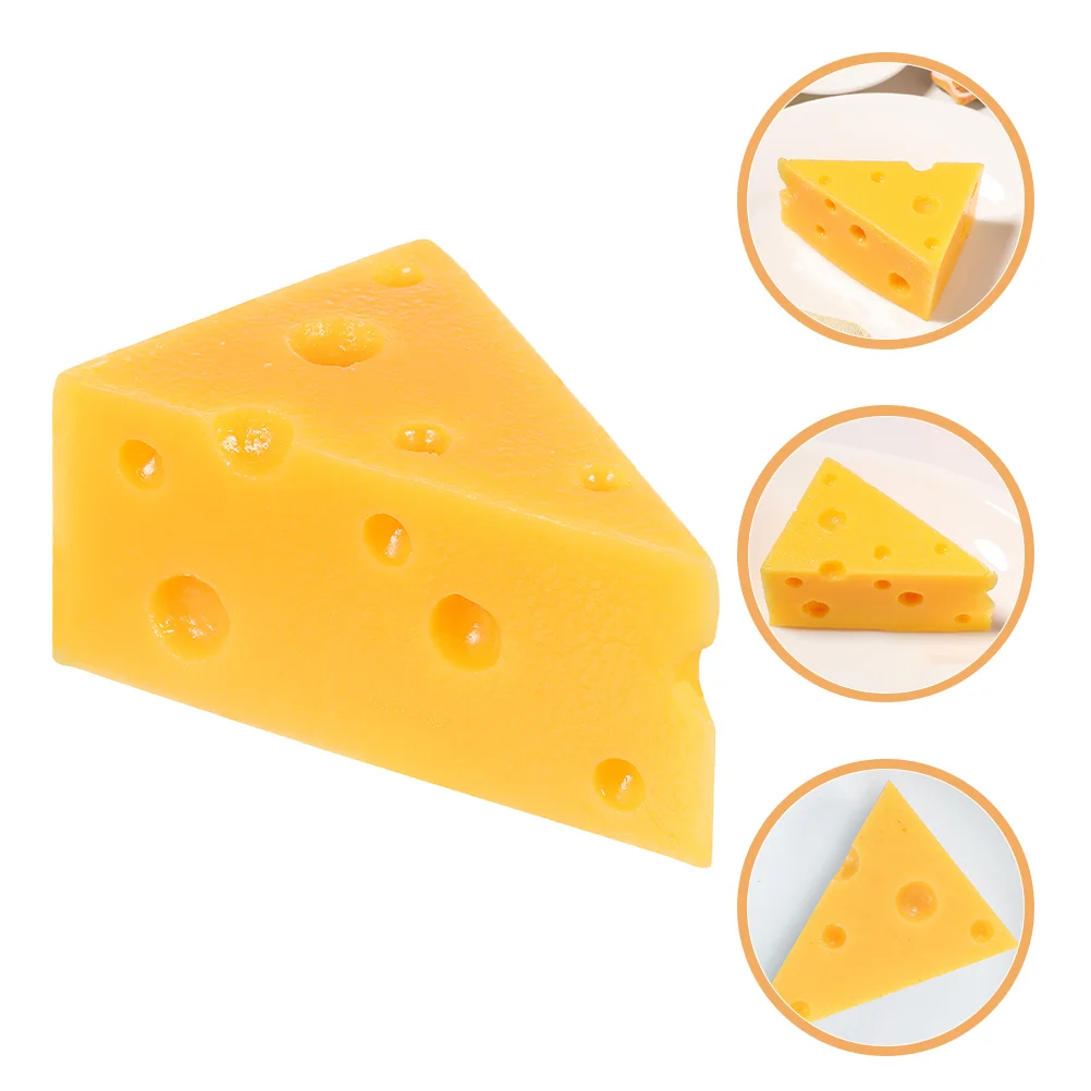 Cheese Model Small Models Decorations Toys Simulated Simulation Pastry Ornaments Props