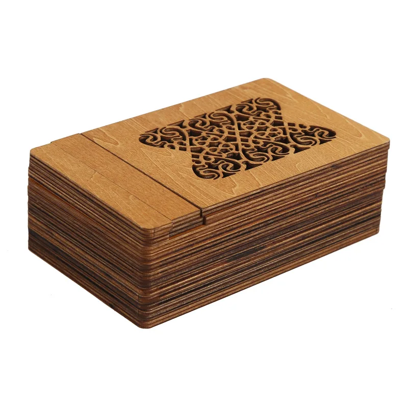 Gruelling Test Wooden Box Puzzle Brain Teaser Magic Puzzles Game for Adults Children
