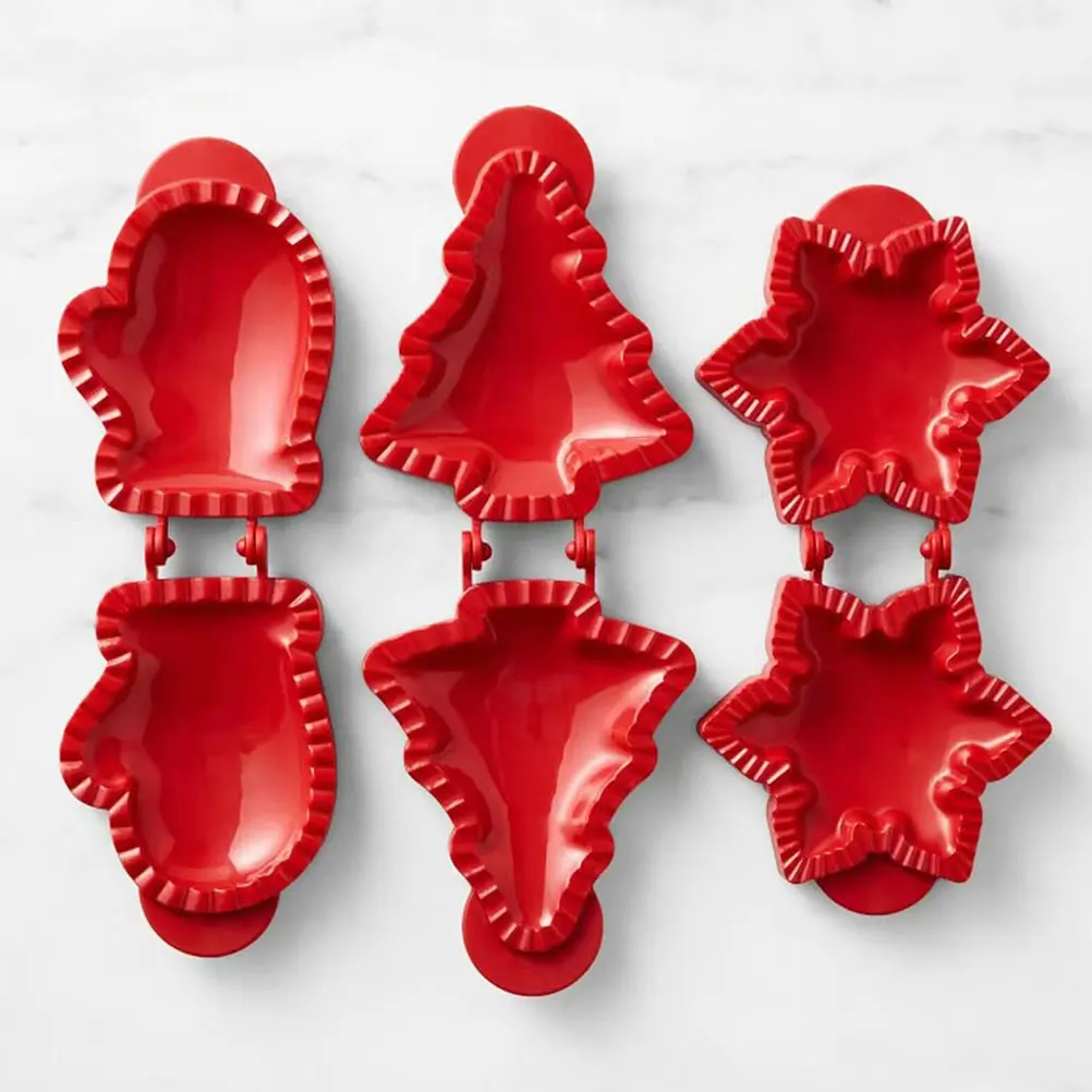 

3 Pcs Mini Pie Molds Nonstick Flexible Baking Trays for Making Fruit Cakes Apple Pumpkin Pear Pies Home Bakery Party