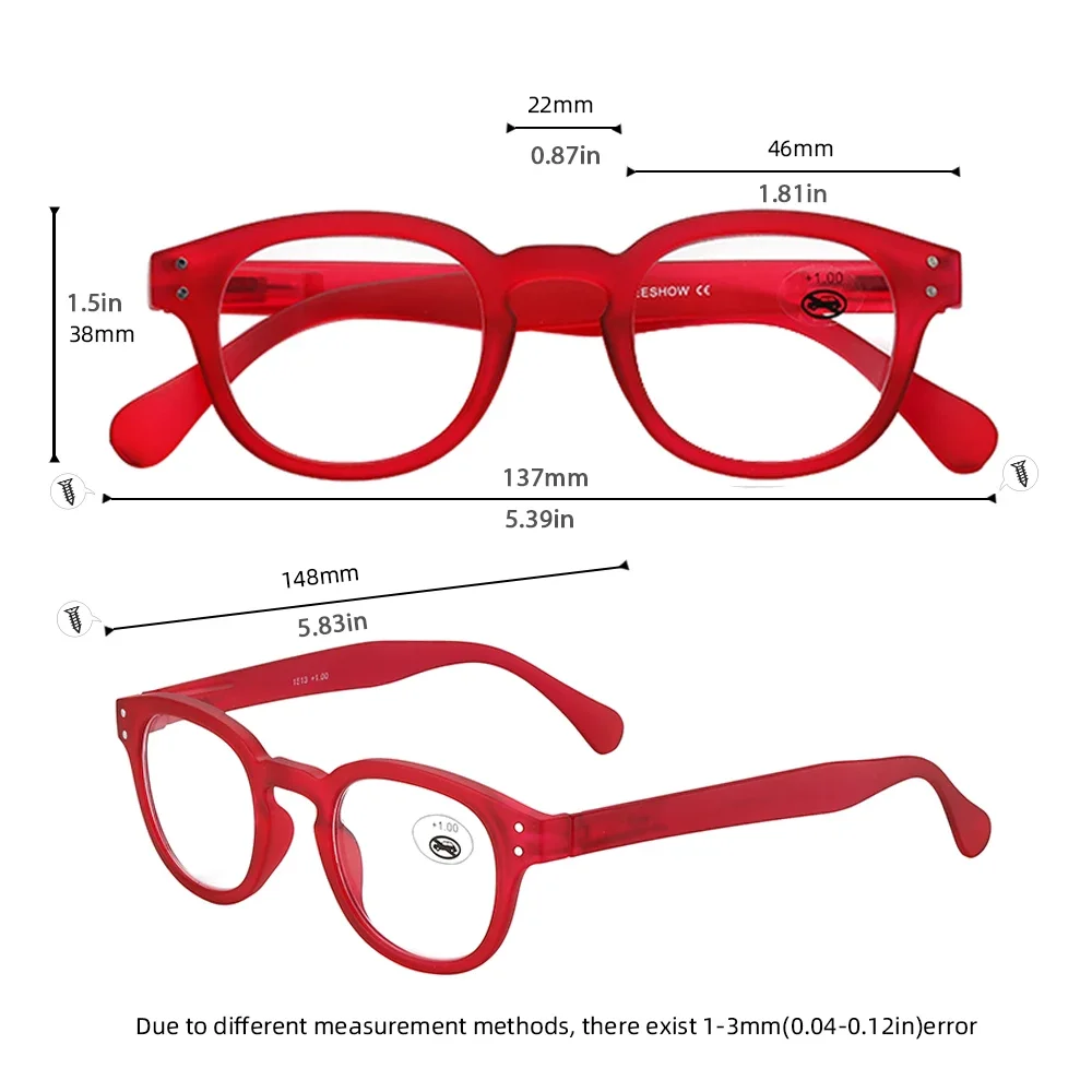 Meeshow Reading Glasses Men Women Brand Retro Fashion Eyeglasses French Style Lesebrillen glasses 1.5 2.0 Stylish Readers 1513