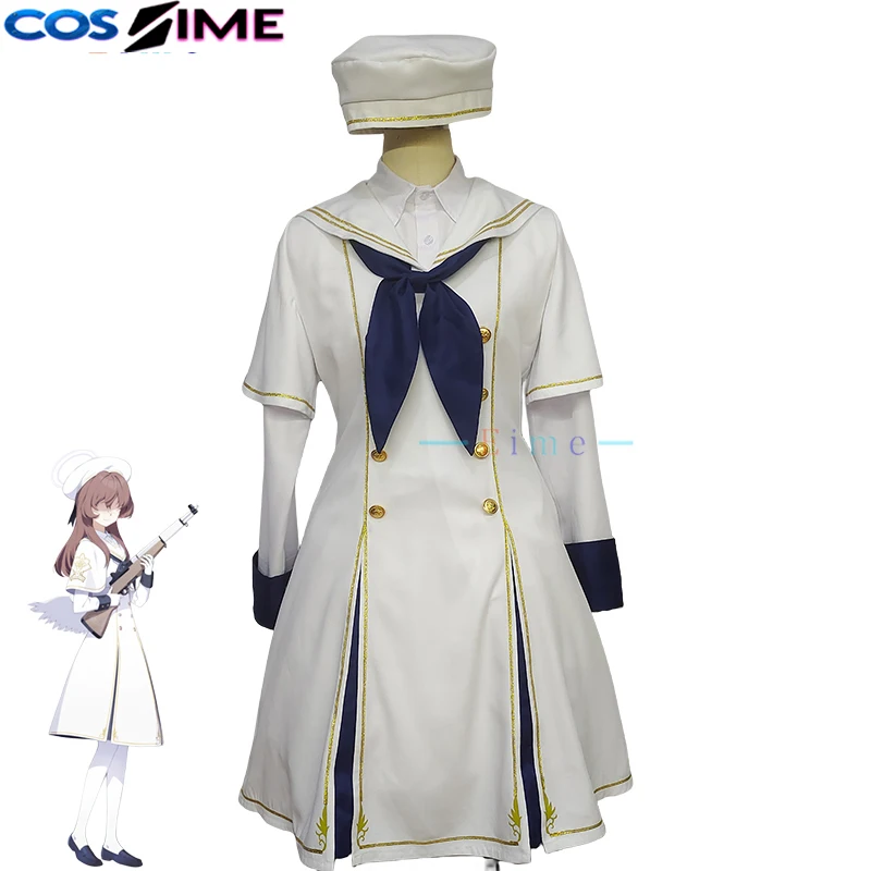 

Костюм для косплея из игры Blue Archive — женский милый наряд для вечеринок, униформа для Хэллоуина и карнавала, изготовленный на заказ