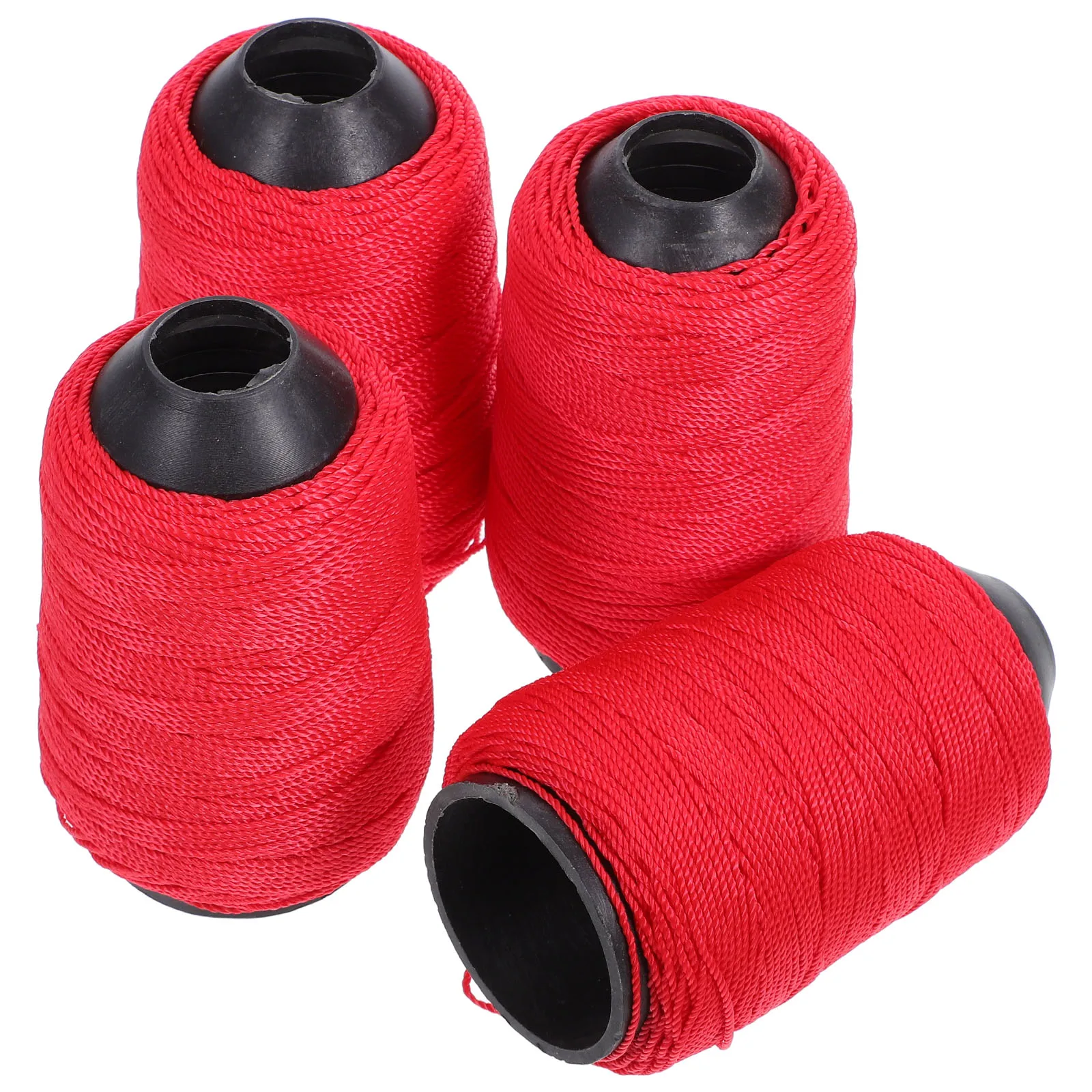 

4 Rolls Nylon String Heavy Duty Rope for Gardening Construction Masonry Projects Tree Ties Plant Supports Outdoor Activities