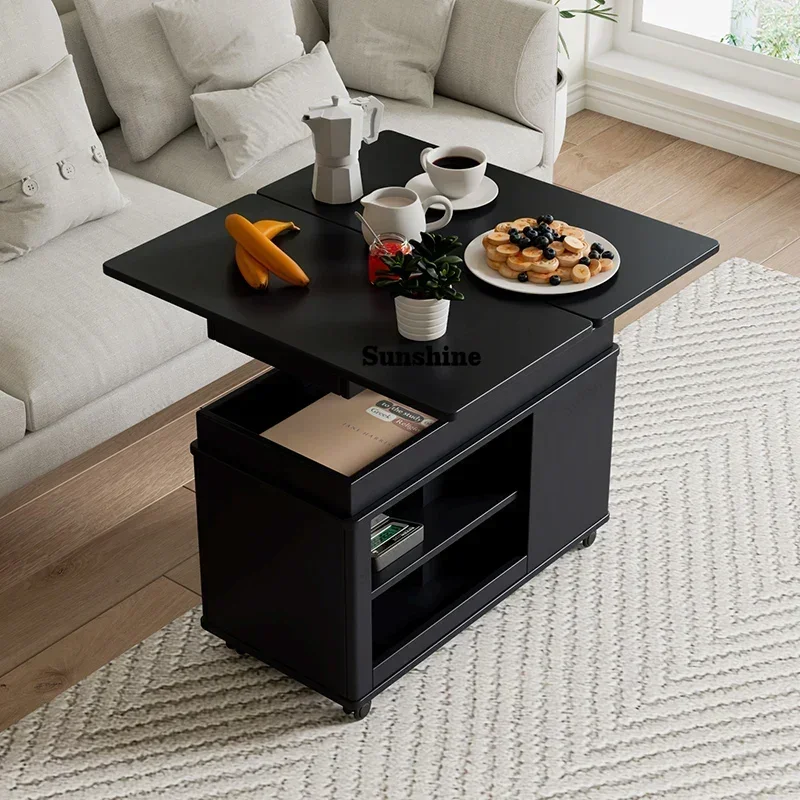 

Nordic Multifunctional Coffee Table Modern Trendy Storage Italian Center Table Space Saving Mesa De Centro Sala Furniture Home