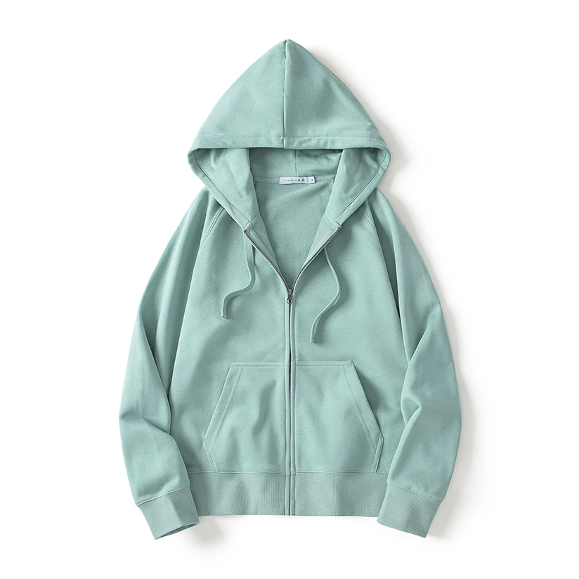 

Американский ретро-кардиган с молнией и капюшоном, свободного кроя, женский, удобный, из хлопка, повседневный топ для весны и поездок на работу