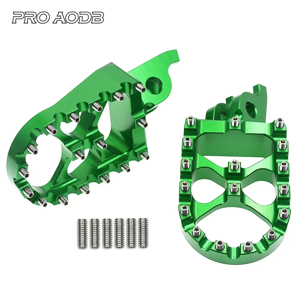 Motorcycle CNC Foot Pegs Footpeg Pedals FootRest For Kawasaki KX112 KLX140 KLX140L KLX140G KX65 KX80 kX85 KX100 1998-2022 2023