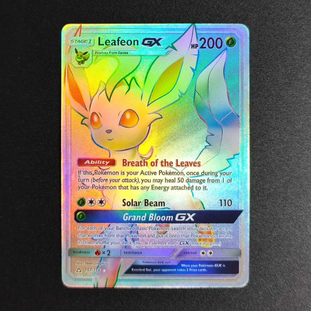 بطاقات مجموعة البوكيمون الإنجليزية PTCG Latias Latios Giratina Zekrom Lugia Rayquaza Mimikyu Sylveon GX بطاقات أنيمي الألعاب الكلاسيكية