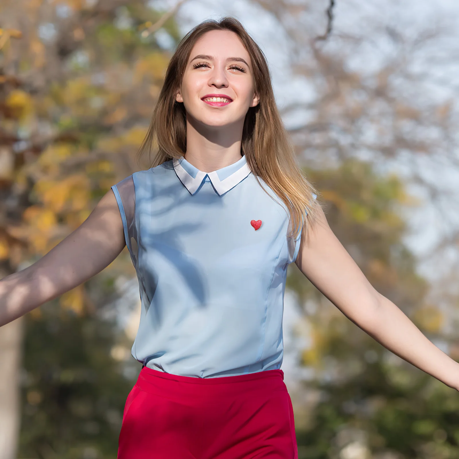 

1pc Heart Shaped Delicate Clothing Accessory Heart Shaped Brooch Lovely Decorative Breastpin Party Anniversary Valentine Gift