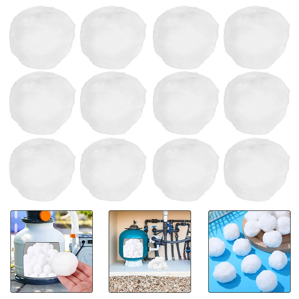 

Premium Filter Balls 1 Bag Swimming Pool Cleaning Supplies Filter Media For Pool Tub Spa Replacement Fibers Lightweight Durable