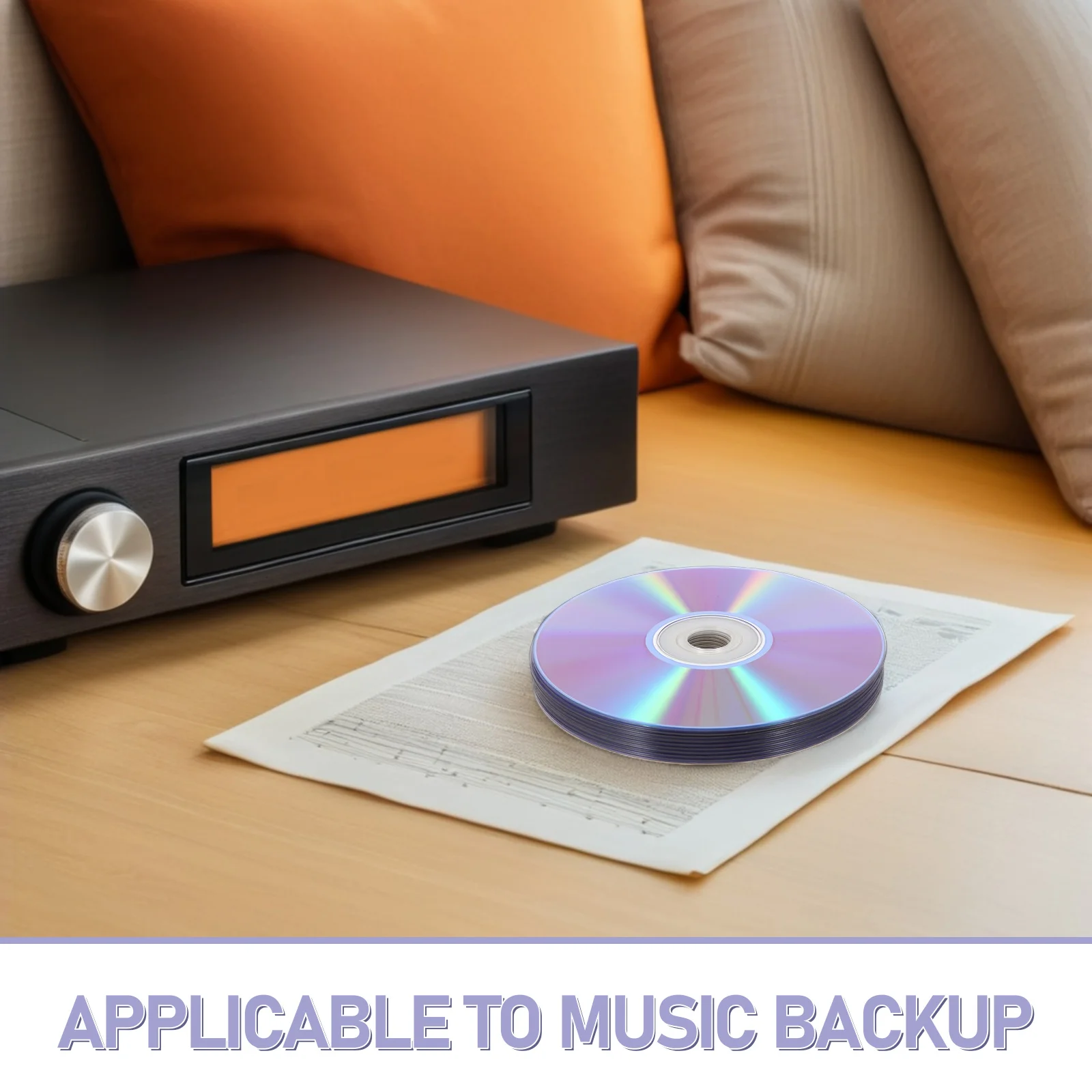 10 قطعة أقراص DVD فارغة للكتابة DVD-R CD-RW أقراص عالية السعة قابلة للتسجيل CD لتخزين الفيديو صور احتياطية حرق الكمبيوتر #3