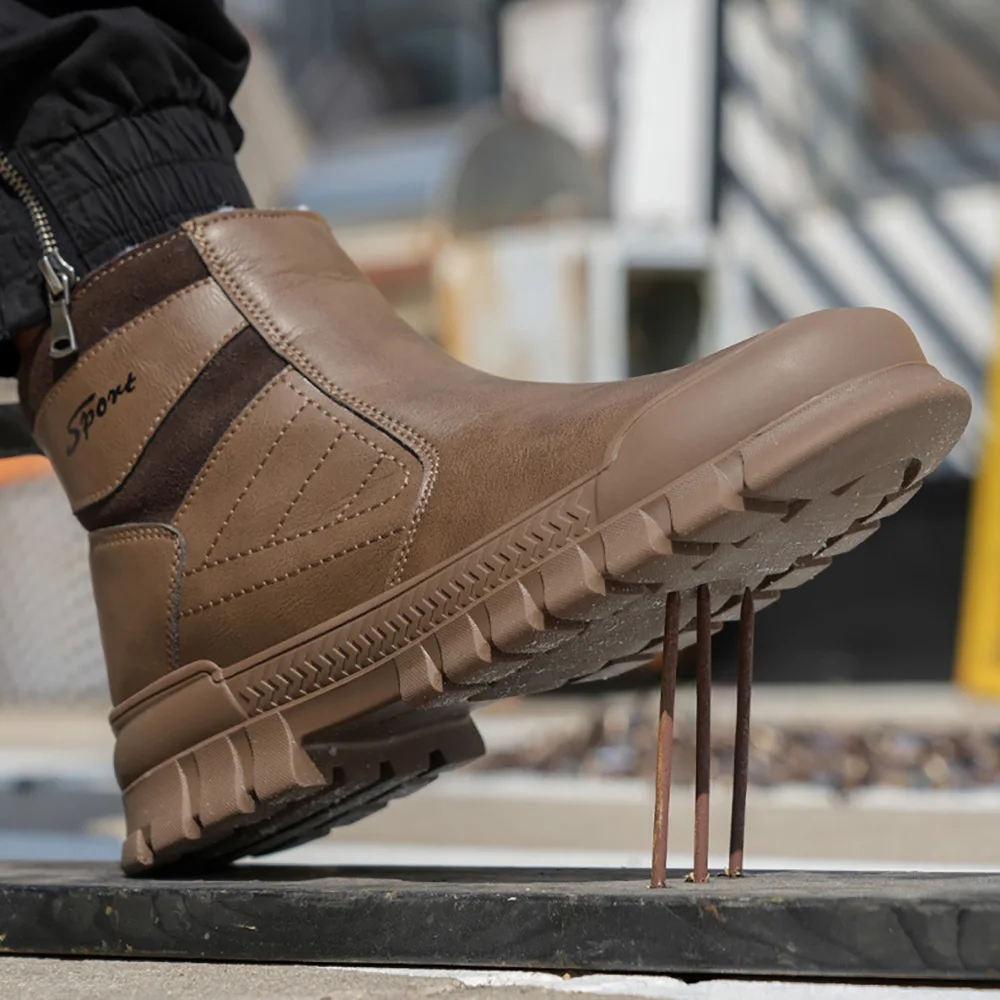 أحذية أمان مركبة لأصابع القدم من ArmorToe للرجال، أحذية عمل شتوية خفيفة الوزن ومضادة للصدمات ومضادة للثقب # درع2777 #6