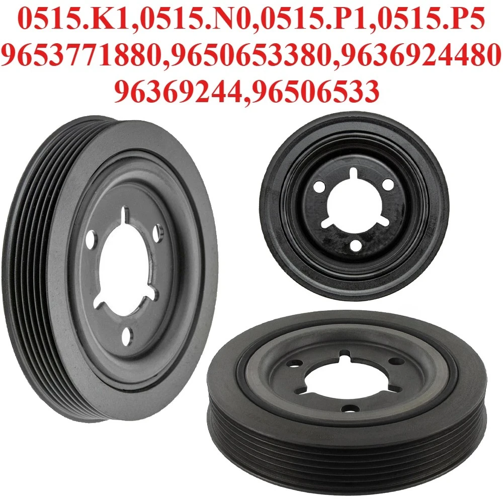 

0515.K1 0515.R8 9653771880 9636924480 for Citroen Peugeot 206 307 C5 Belt Drive Tensioner Deflection Guide Pulley 96369244